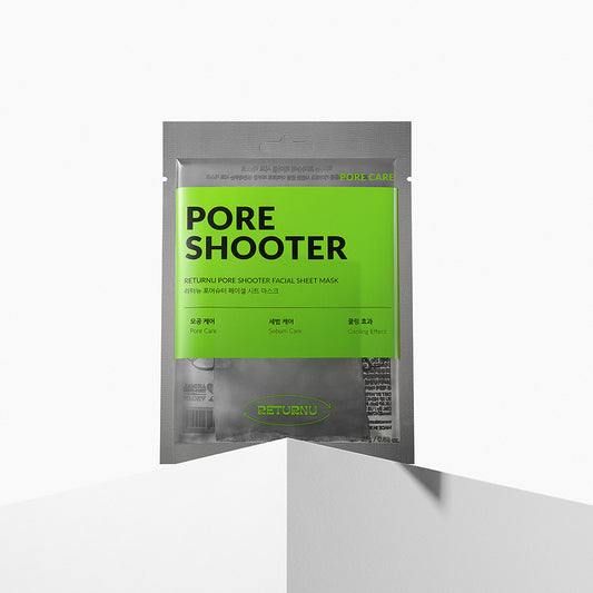 MÁSCARA FACIAL RETURNU PORE SHOOTER 25g- pele oleosa e acneia