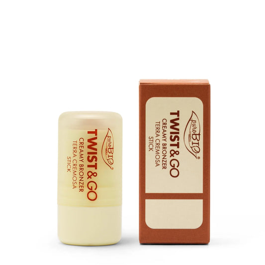 TWIST & GO – Stick Bronzer Cremoso - 02 – Biscotto