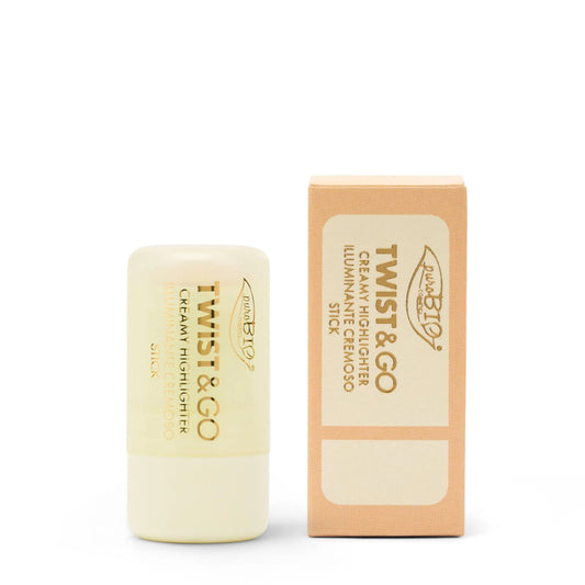 TWIST & GO – Stick Iluminador Cremoso - 01 – Oro Chiaro