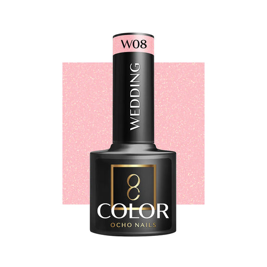 Cor Verniz Gel OCHO NAILS Hybrid wedding W08 -5 g