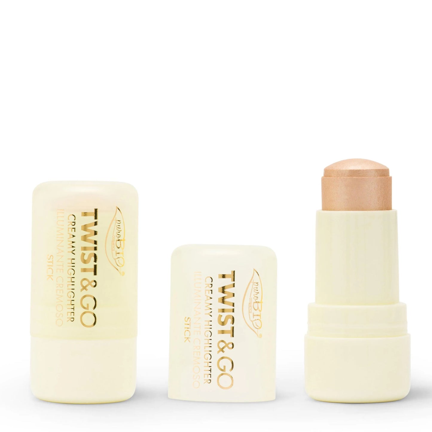 TWIST & GO – Stick Iluminador Cremoso - 01 – Oro Chiaro