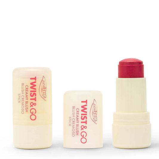 TWIST & GO – BLUSH CREMOSO EM STICK -04 Fragola – Rosa fragola freddo