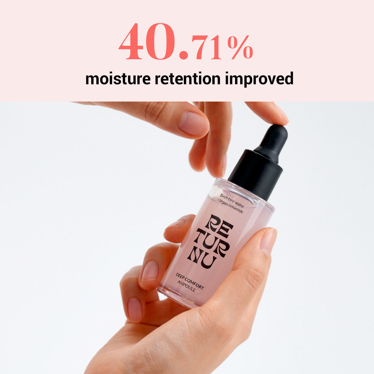 AMPOLA RETURNU DEEP COMFORT - pele seca, sensiveís e desidratadas