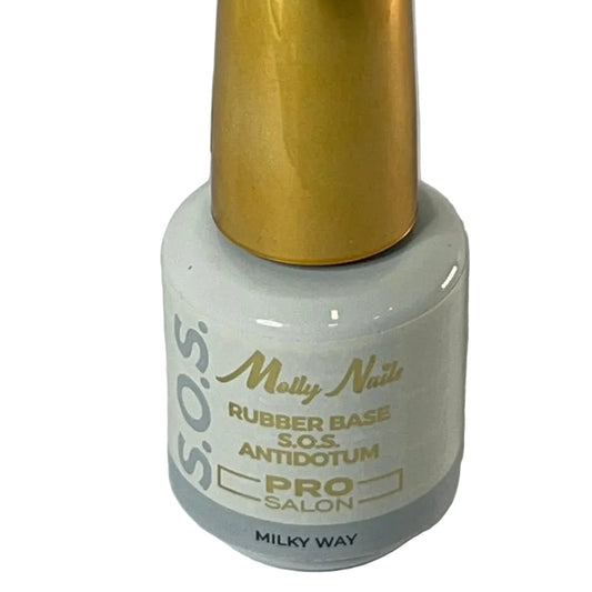 Base de borracha S.O.S. Antidotum Pro Salon Molly Nails Milky Way 15g