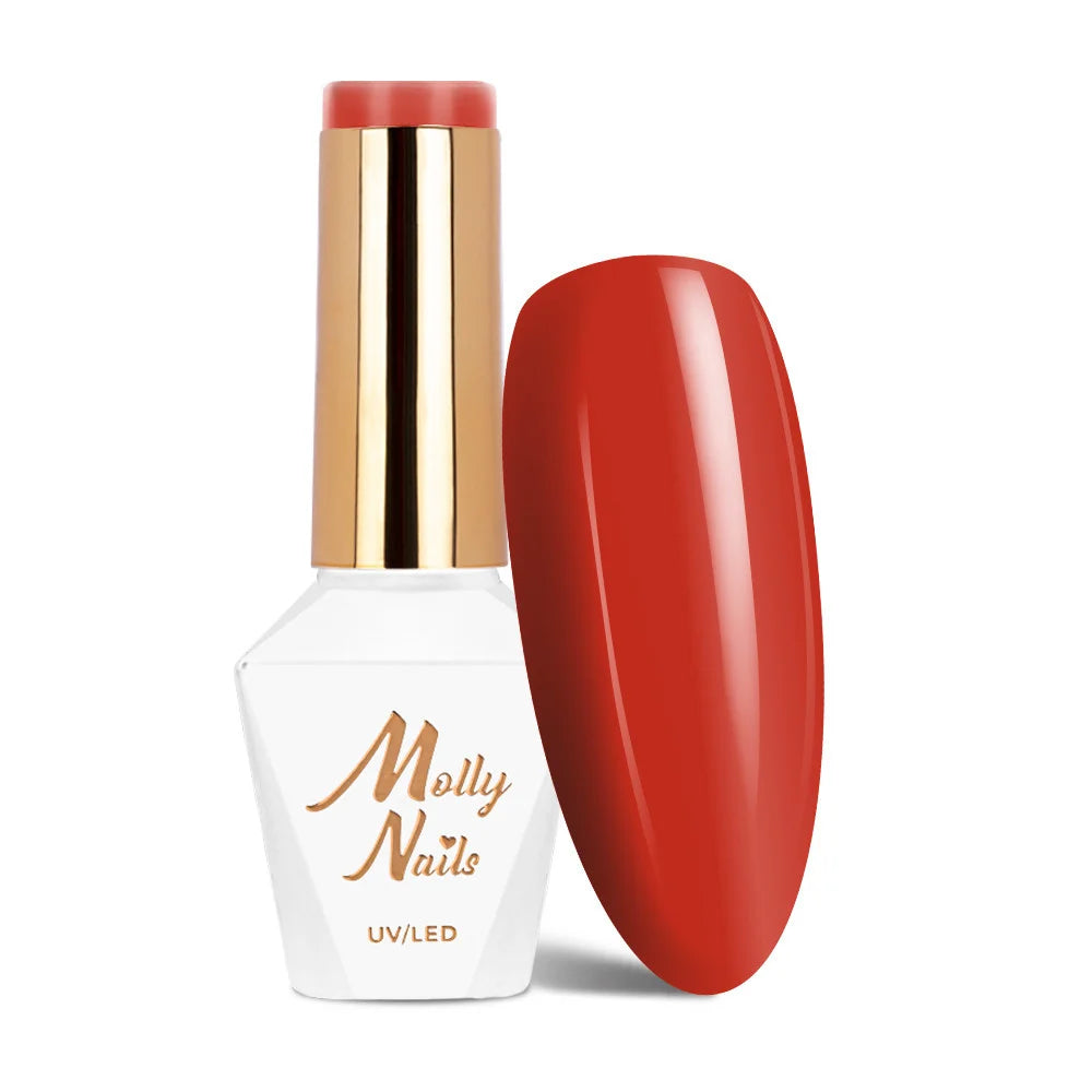 Esmalte semipermanente Molly Lac Crimson 8 gr nº 42 Hema di-Hema Free