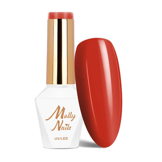 Esmalte semipermanente Molly Lac Crimson 8 gr nº 42 Hema di-Hema Free